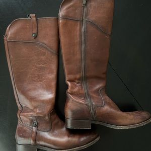 Frye boots.